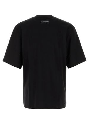 T-shirt in cotone nero MARINE SERRE | MTT077BCJER0009BK99